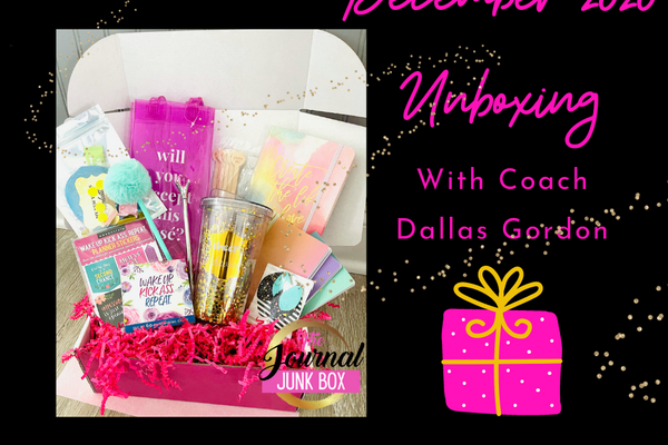 Journal Junk Box December 2020 Unboxing