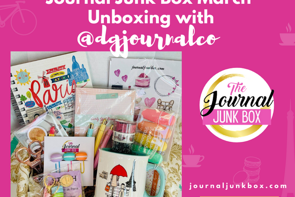 Journal Junk Box March Unboxing