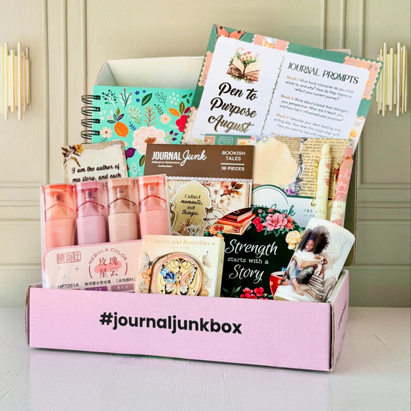 Journal Junk Box August: Pen to Purpose – DG Journals