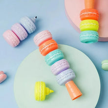 Load image into Gallery viewer, Macaron Stackable Highlighter Set
