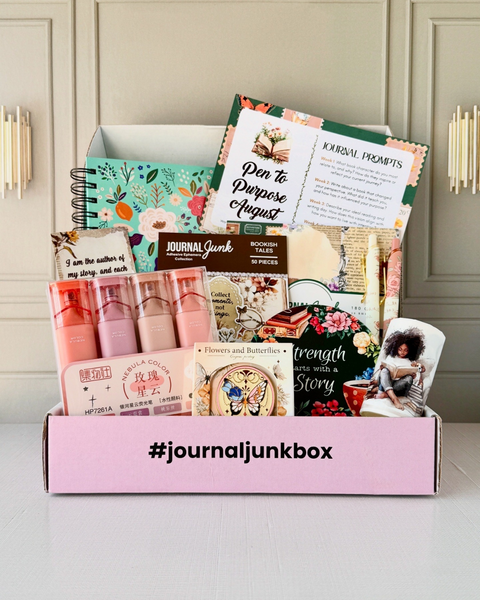 Journal Junk Box August: Pen to Purpose – DG Journals