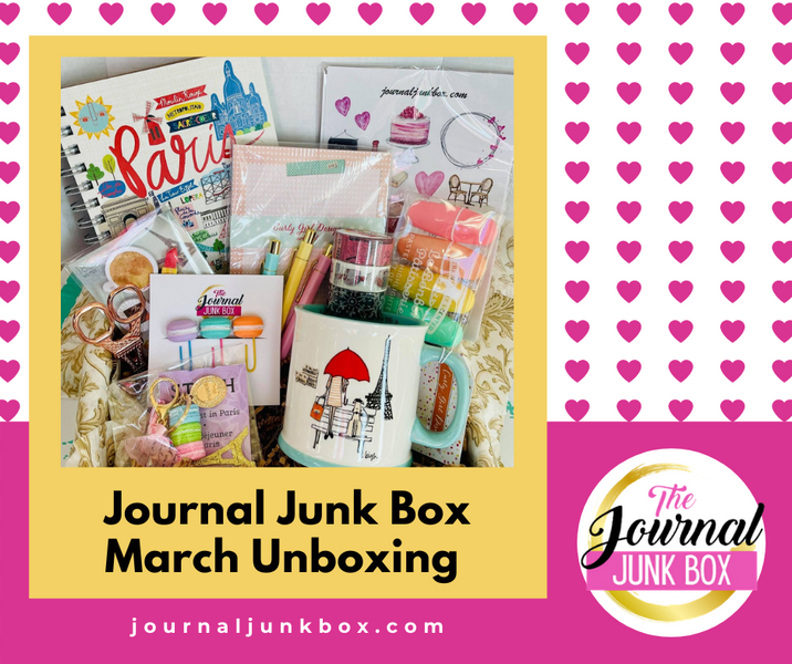March Journal Junk Box Unboxing & Review by Reviews With Sue!