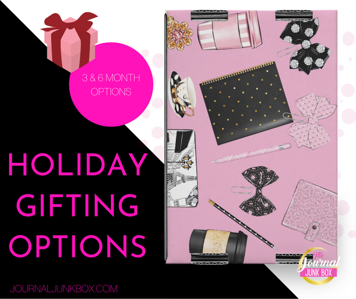 Journal Junk Box New Holiday Gifting Options!