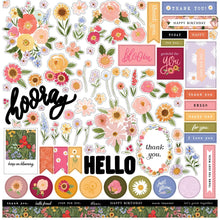 Hello Flora Cardstock Stickers 12 x 12