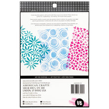 Patterns Mix Media Stencil Set of 3