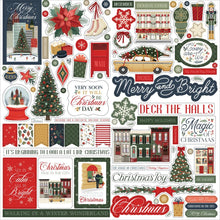 Christmas City Cardstock Stickers 12 x 12
