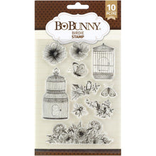 Vintage Birds Clear Stamps