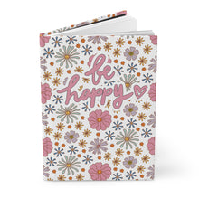 Load image into Gallery viewer, Be Happy Hardcover Journal Matte
