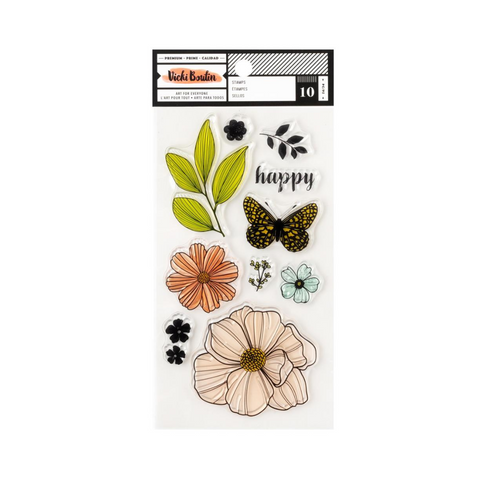 Blossom Joy Acrylic Stamps
