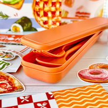Load image into Gallery viewer, Eats-On-the-Go Reusable Travel Utensil Set
