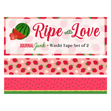Ripe with Love Washi Tape Set by Journal Junk (Free with Prompt Nest Club)