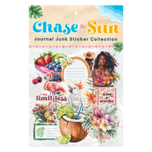 Chase The Sun Sticker Pack by Journal Junk - 50 Pcs
