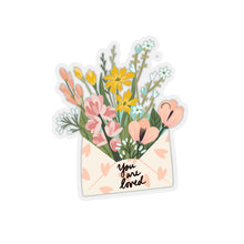 Load image into Gallery viewer, You are Loved Kiss-Cut Stickers
