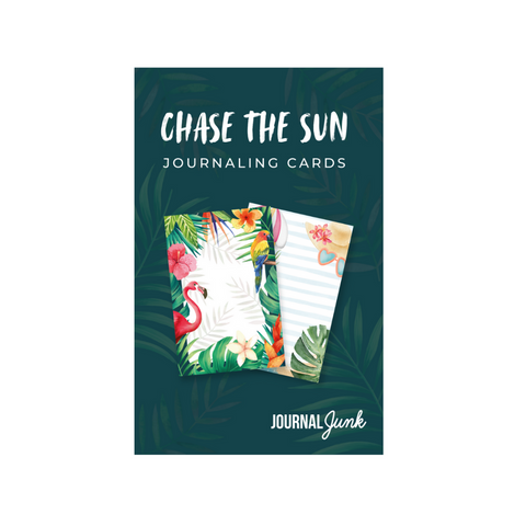 Chase the Sun Journaling Card Set by Journal Junk