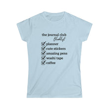 Load image into Gallery viewer, The Journal Club Cotton Tee
