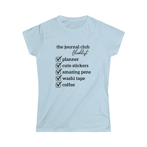 The Journal Club Cotton Tee