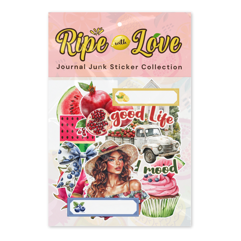 Ripe with Love Sticker Collection of 50 by Journal Junk