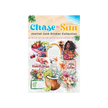 Chase The Sun Sticker Pack by Journal Junk - 50 Pcs