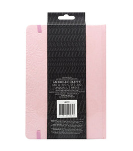 Harmony Pink Floral Grid Dot Journal