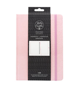 Harmony Pink Floral Grid Dot Journal