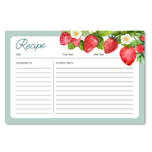 Citrus Bloom Recipe Card Set of 12 by Journal Junk