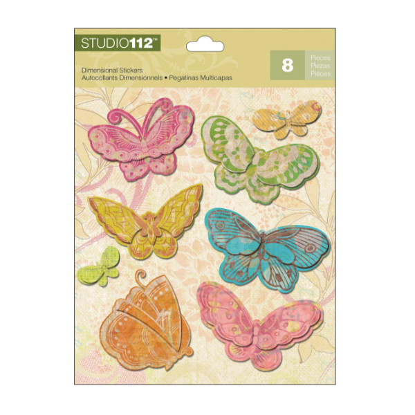 Beautiful Butterfly Stickers