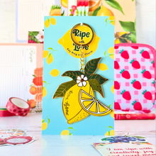 Ripe with Love Enamel Keychain by Journal Junk