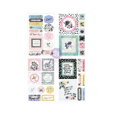 Hello Springtime Abstract Cut-Out Sticker Sheets