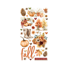 Happy Fall Chipboard Stickers
