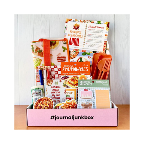 Journal Junk Box April: Mindful Munchies