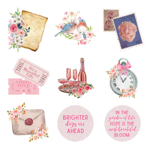 Blush and Brave Adhesive Ephemera Collection