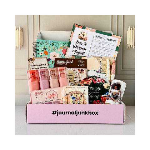 Journal Junk Box August: Pen to Purpose