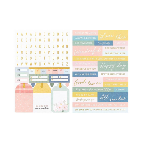 Matters of the Heart Cardstock Sticker Pack
