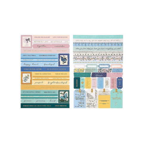 Radiant Days Cardstock Stickers Pack