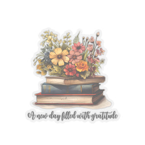 Filled with Gratitude Kiss-Cut Stickers
