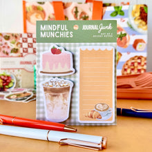 Cargar imagen en el visor de la galería, Mindful Munchies Sticky Notes Set By Journal Junk
