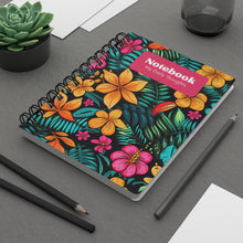 Load image into Gallery viewer, Preview Book: Daily Thoughts Flowers Spiral Bound Journal
