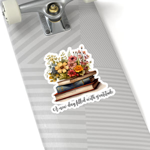 Filled with Gratitude Kiss-Cut Stickers
