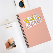 Load image into Gallery viewer, Kindness Matters Spiral Notebook - Ruled Line
