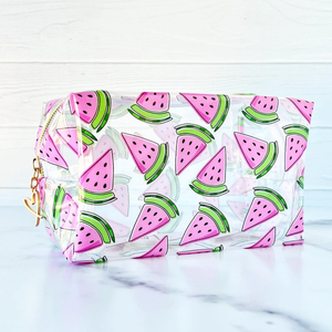 Watermelon Clear Pencil and Accessories Pouch