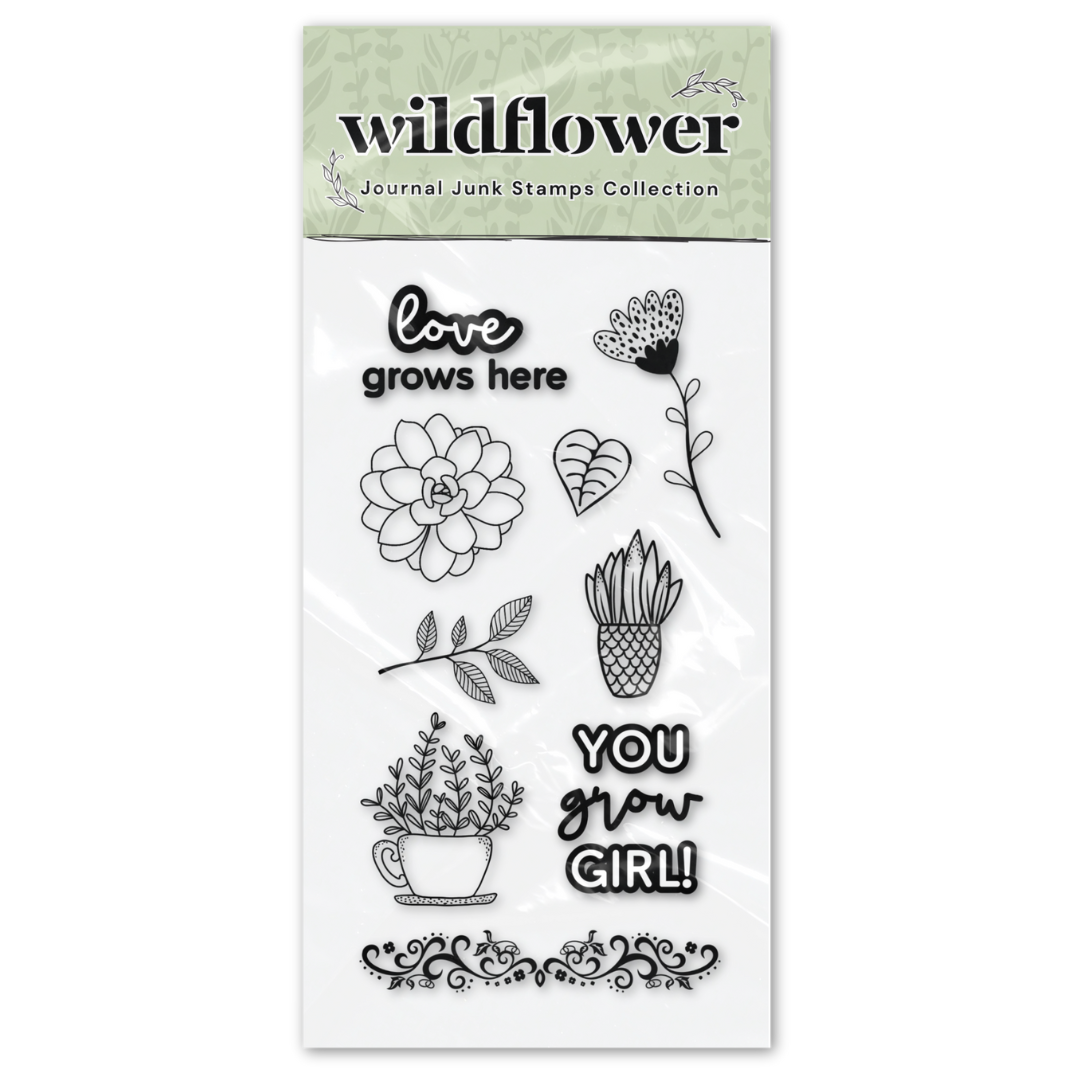 Wildflower Clear Stamp