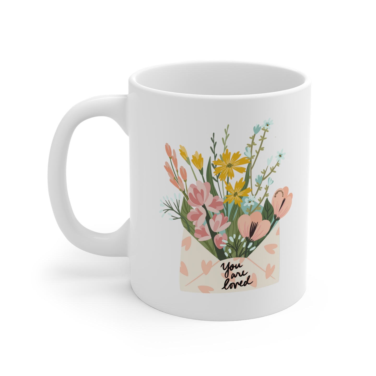 You are Loved White Ceramic Mug