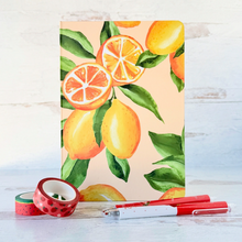 Citrus Bloom Hardcover Journal by Journal Junk