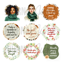 Among the Trees Sticker Collection of 50 By Journal Junk