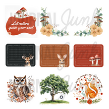 Among the Trees Sticker Collection of 50 By Journal Junk