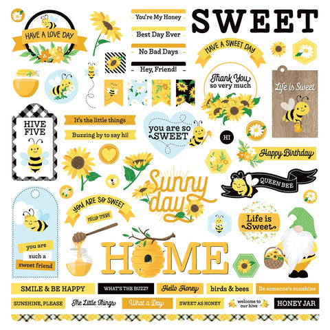 Bee-utiful Moments Stickers - 12