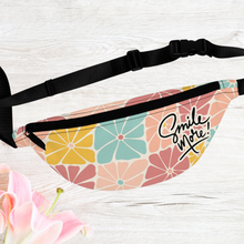 Load image into Gallery viewer, Smile More! Small Fanny Pack
