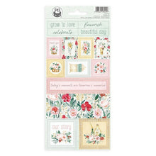 Bright & Flowery Cardstock Stickers