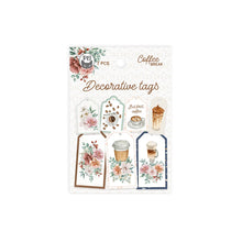 Café Time Double-Sided Cardstock Tags