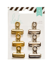 Clip It Good Silver & Gold Mini Clips (6 Piece Pack